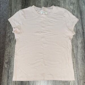 Madewell Blush Pink Fitted Short Sleeve T-Shirt